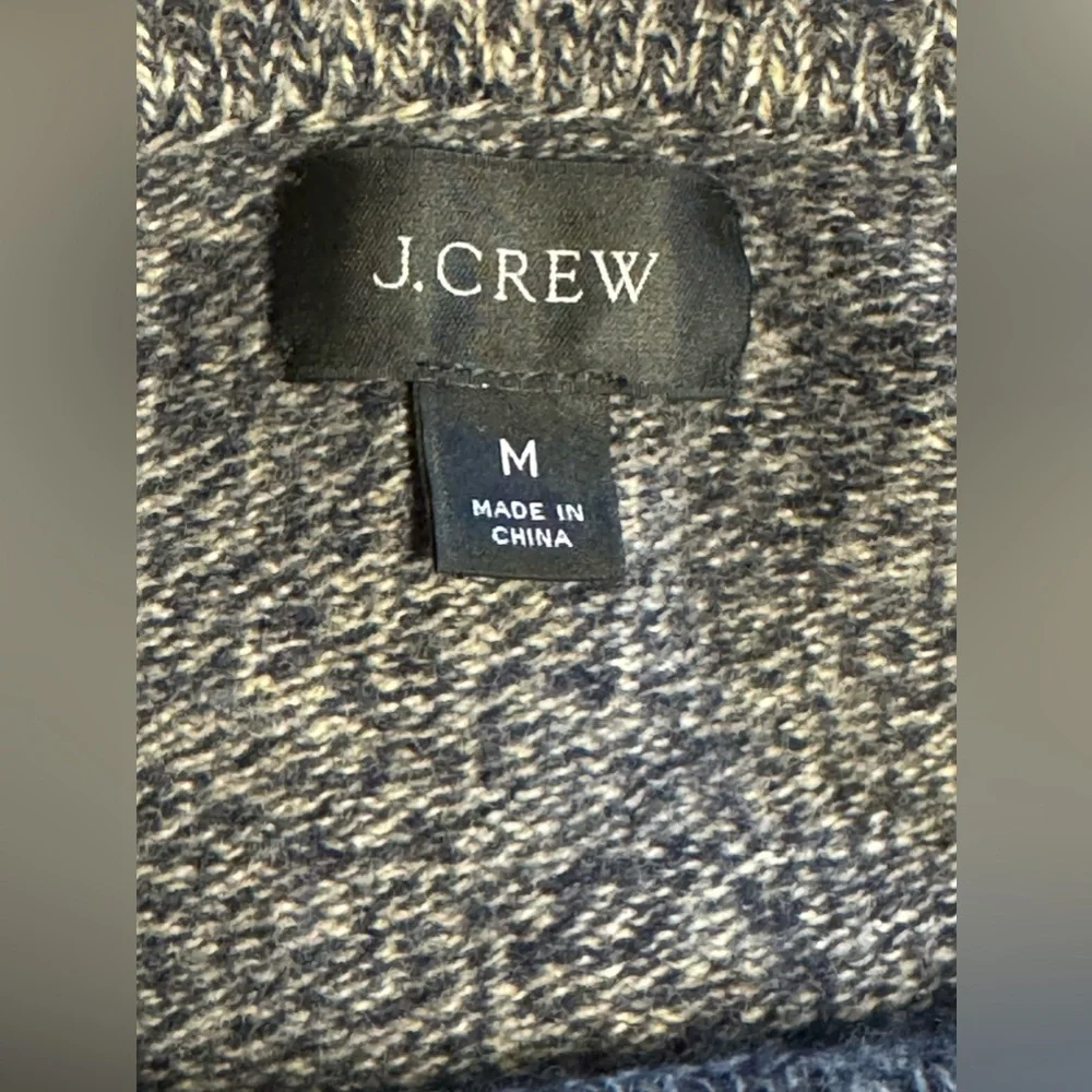 Like new! Rugged merino wool heather crewneck sweater